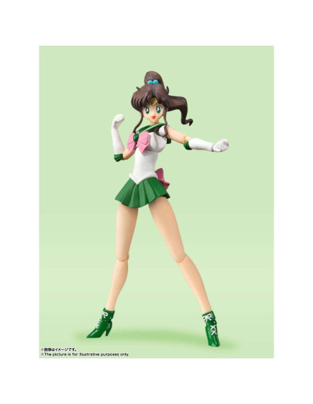 Figura de Acción Sailor Jupiter S.H.Figuarts Bandai 10x2.5x14cm