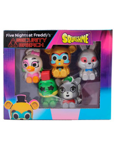 Caja Coleccionista Five Nights at Freddy's SquishMe 5-Pack