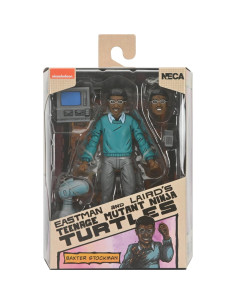 Figura de acción NECA Tortugas Ninja Baxter Stockman 10cm 2