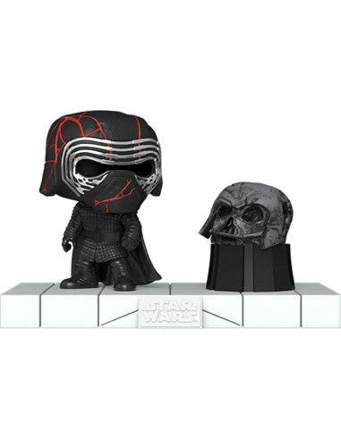 Funko Pop Kylo Ren con casco de Darth Vader - 11.18 cm