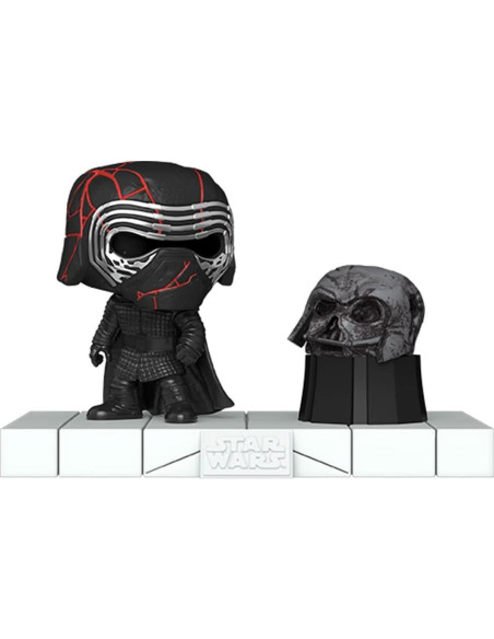 Funko Pop Kylo Ren con casco de Darth Vader - 11.18 cm