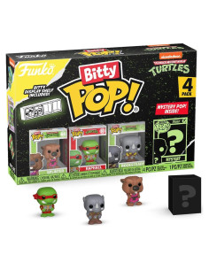 Funko Bitty POP! Tortugas Ninja - Paquete de 4 Figuras 2.2 cm
