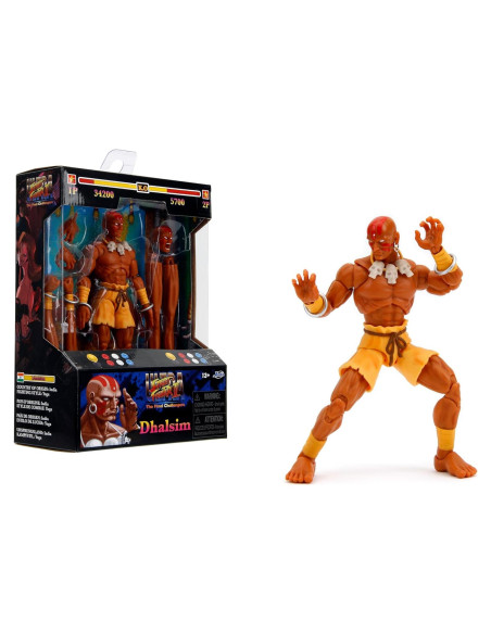 Figura de Acción Dhalsim Jada Toys 15,24 cm Intercambiable