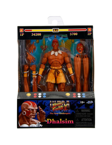 Figura de Acción Dhalsim Jada Toys 15,24 cm Intercambiable