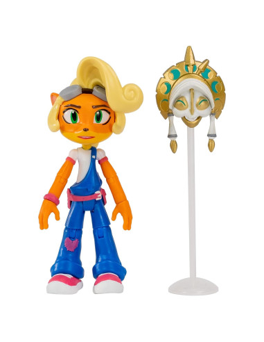 Figuras de Acción BANDAI Coco Bandicoot 11cm con Máscara