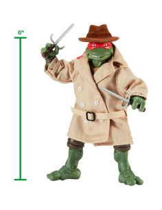 Figura de Acción Tortugas Ninja Raphael 15 cm Playmates 2