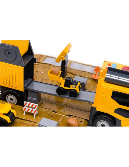 Juguete de Construcción CAT Grúa Jumbo 43 cm con Luces