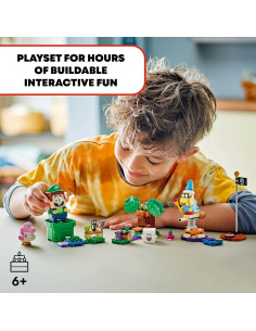 LEGO Super Mario Jardín Envenenado con Luigi y 4 Figuras 2