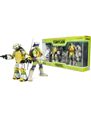 Figuras TMNT Donatello y Metalhead 13.97 cm Ed. Limitada