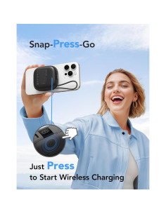 Banco de Poder Inalámbrico Magnético Charmast 10000mAh 20W 2