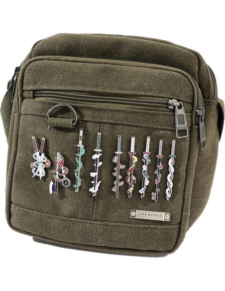 Conjunto de Llaveros y Pines de Anime Slayer - YURAOER