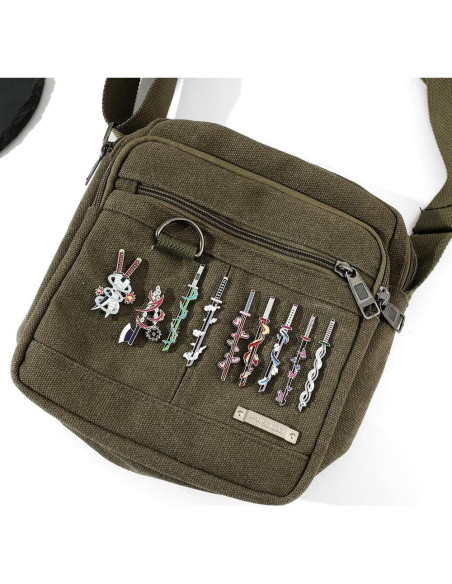 Conjunto de Llaveros y Pines de Anime Slayer - YURAOER