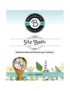 Baño de Asiento Herbal Orgánico Tés de Aves y Abejas - 4 Bolsitas 2