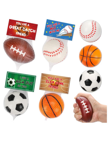 Thremhoo 16 Pelotas Antiestrés para Niños 3-8 Años