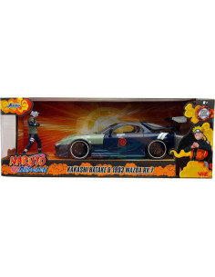 Jada Toys Mazda RX-7 1995 + Figura Kakashi 6,99 cm 2