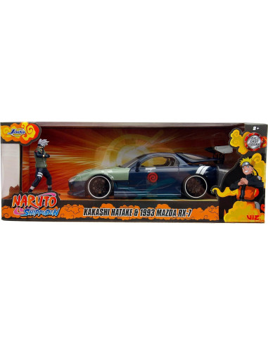 Jada Toys Mazda RX-7 1995 + Figura Kakashi 6,99 cm