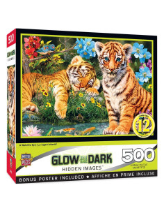 Rompecabezas MasterPieces 500 Piezas Brilla en la Oscuridad 38x53 cm