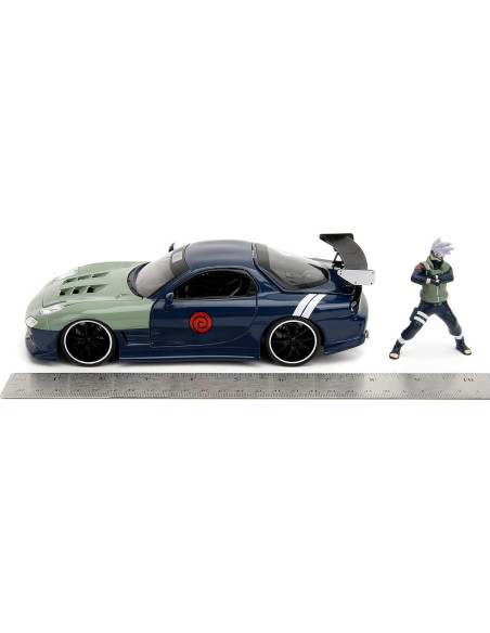 Jada Toys Mazda RX-7 1995 + Figura Kakashi 6,99 cm