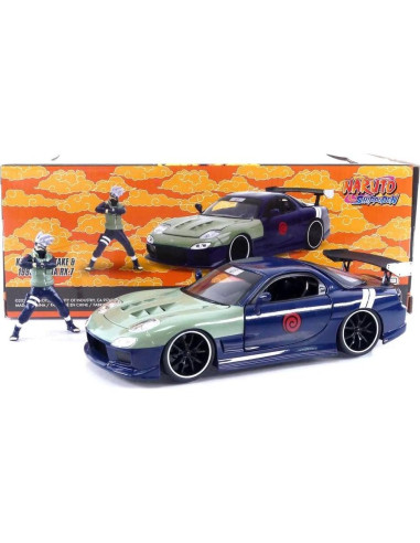 Jada Toys Mazda RX-7 1995 + Figura Kakashi 6,99 cm