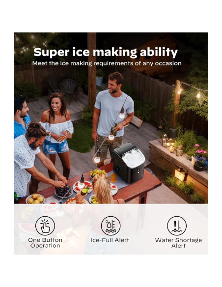 Máquina de Hielo Nugget Totnz TZIM117B-2 14.97 kg/24h Máquina de Hielo Nugget Totnz TZIM117B-2 14.97 kg/24h