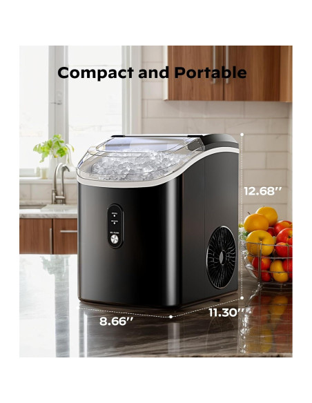 Máquina de Hielo Nugget Totnz TZIM117B-2 14.97 kg/24h Máquina de Hielo Nugget Totnz TZIM117B-2 14.97 kg/24h