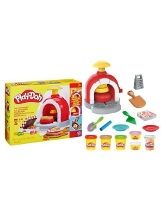 Set de Juego Play-Doh Horno de Pizza con 6 Latas y 8 Accesorios