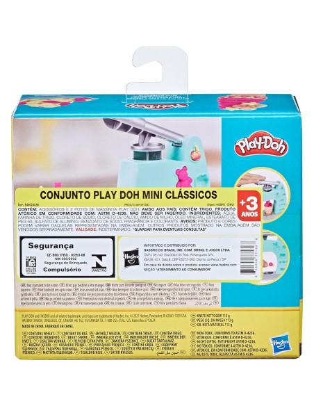 Mini Juego de Helados Play-Doh E9368 7.01x15.19 cm