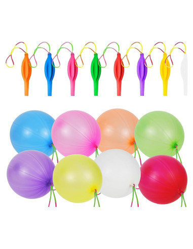 Globos de Puñetazo Neón 40 Piezas Fiesta Infantil