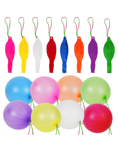 Globos de Puñetazo Neón 40 Piezas Fiesta Infantil