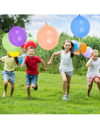 Globos de Puñetazo Neón 40 Piezas Fiesta Infantil