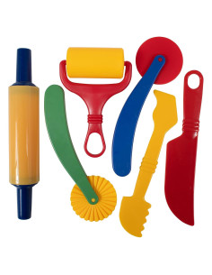 Juego de 6 Herramientas de Masa Ready 2 Learn - Niños