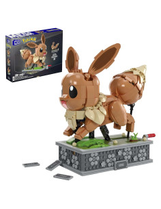 Set de Construcción Mega Pokémon Eevee 1366 Piezas