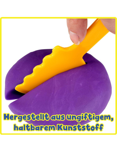 Juego de 6 Herramientas de Masa Ready 2 Learn - Niños