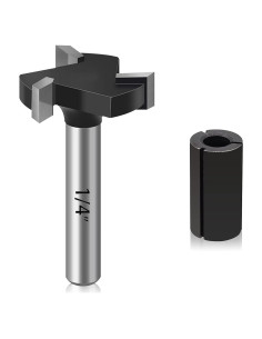 Fresa de Superficie CNC DKIBBITH 1" Mango 6,35mm Carburo