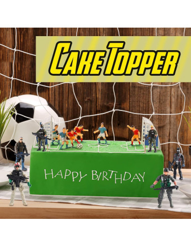 Juego de 18 Soldados del Ejército Skylety 10 cm con Armas