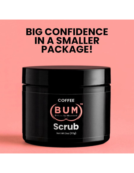 Exfoliante Corporal de Café BUM 56.7g - Hidratante Anticelulitis