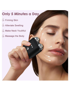 Dispositivo Facial de Microcorriente Vcycal Negro 5x14cm 2