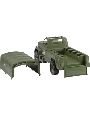 Camión de Carga Tim Mee para Figuras de Acción Verde Oliva