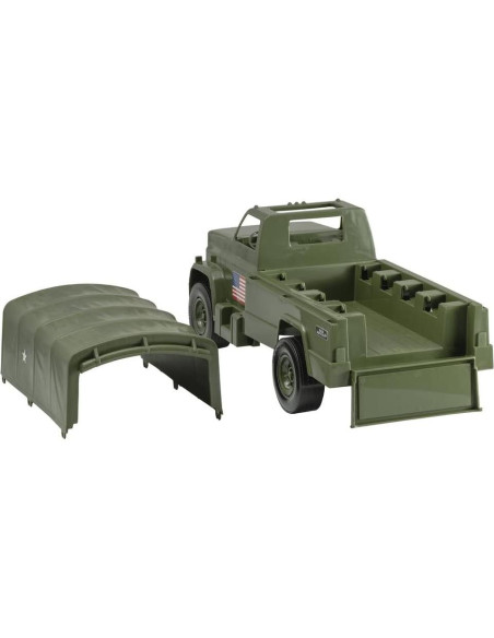 Camión de Carga Tim Mee para Figuras de Acción Verde Oliva
