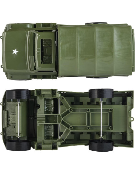 Camión de Carga Tim Mee para Figuras de Acción Verde Oliva