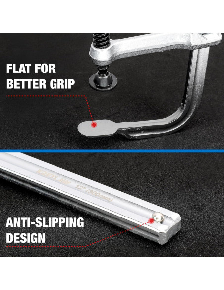 Garras de barra KRETLAW 4-Pack 12" acero forjado 204 kg