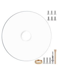 Placa de Base de Router Rtsyful 16,51 cm con Taladros Avellanados