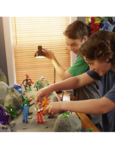 Klikbot Zanimation Studio Zing - 2 figuras y soporte móvil