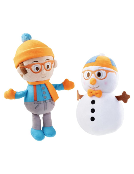 Muñecos de Peluche Blippi Invierno Set 2 - 17,78 cm