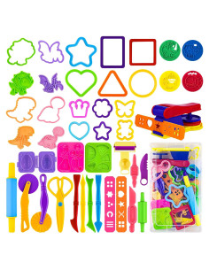 Kit de Herramientas de Playdough 44 Piezas Oun Nana