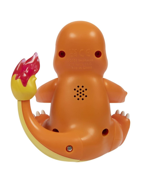 Charmander Electrónico Interactivo Jazwares - 50 Reacciones
