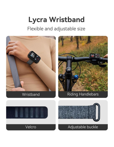 Control Remoto Inalámbrico TELESIN T13 para GoPro | Impermeable