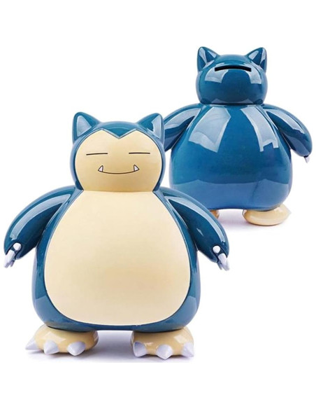 Alcancía Snorlax Oficial 15,24 cm KR para Fans Alcancía Snorlax Oficial 15,24 cm KR para Fans