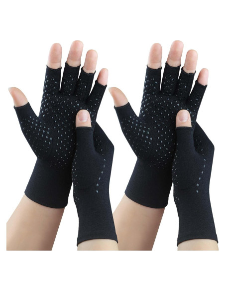 Guantes de Compresión Tiny Chou para Alivio de Artritis