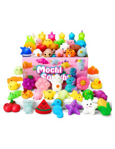 Conjunto de Juguetes Mochi Squishy Joyin 25 Piezas Kawaii